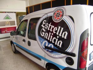 vinilo vehiculo