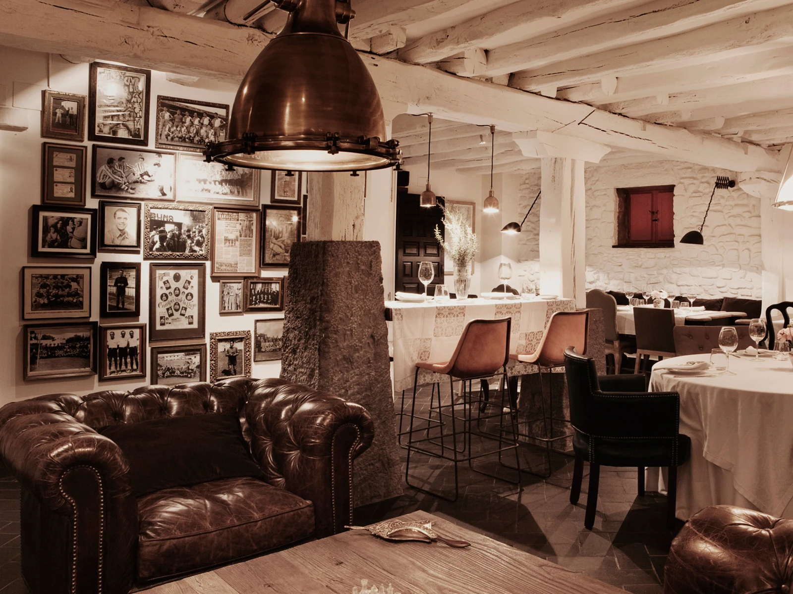 Vista del interior de Petit Komité