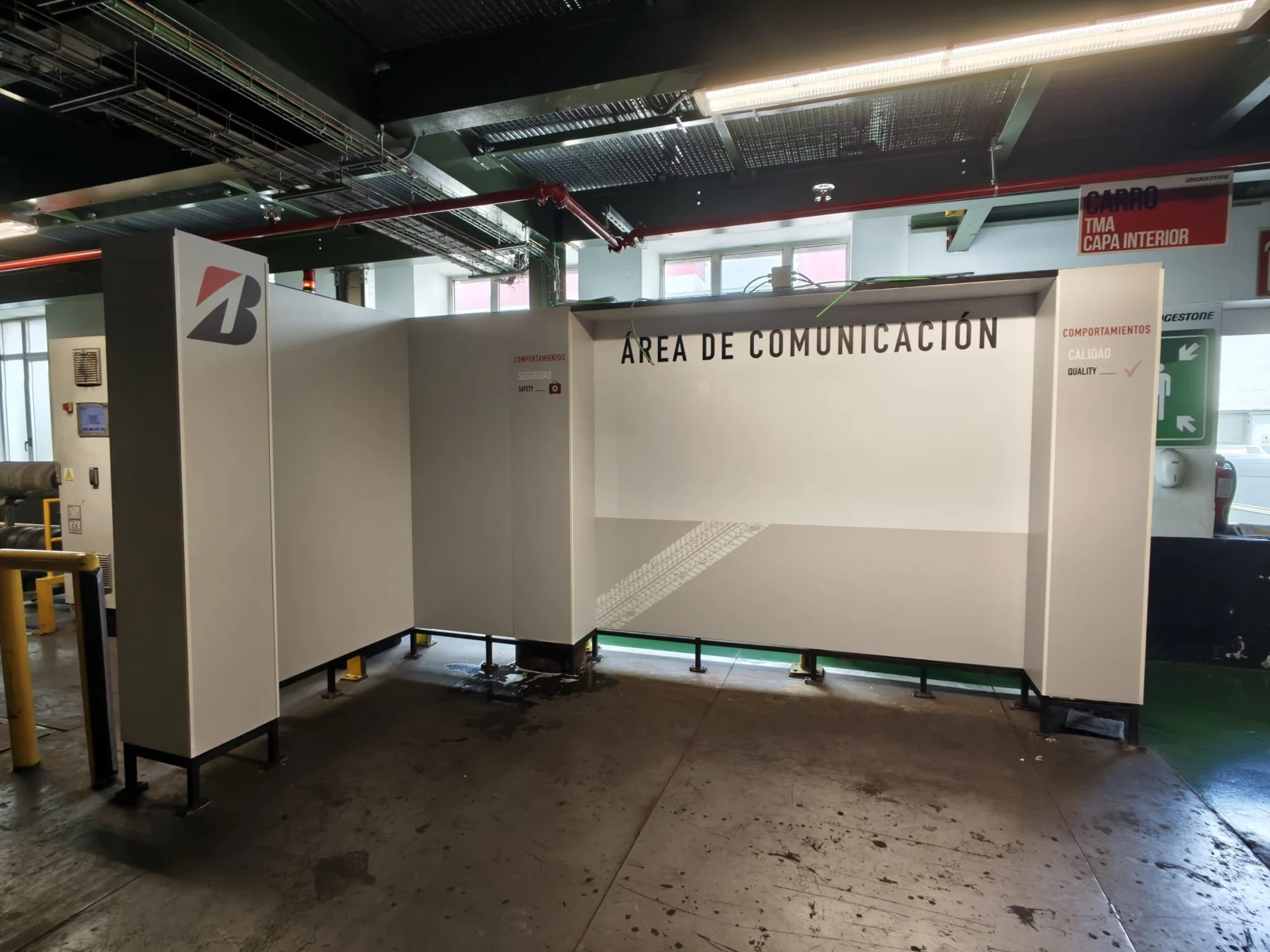 Bridgestone · Área de comunicación · Vista 2